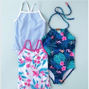 Garnet Hill Kids girls bathing suit. NWOT